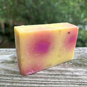 Handmade Honeysuckle Cold Process Soap Bar